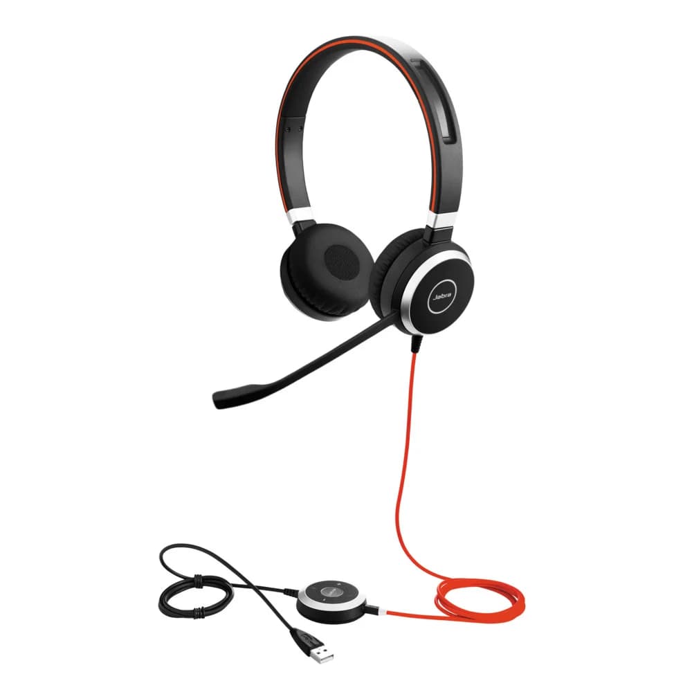 Гарнитура, Jabra, 6399-823-109, Jabra EVOLVE 40 MS Stereo, Проводная, USB 2.0/3.0, 3.5mm jack, -10°C to + 50°C, регулятор громкости
