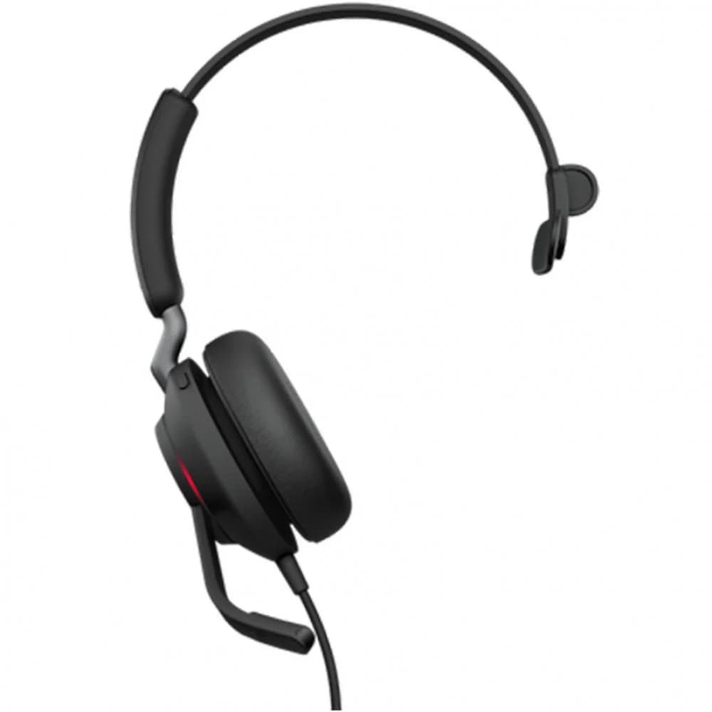 Гарнитура, Jabra, 24189-889-999, Jabra Evolve2 40 SE, USB-A, UC Mono, Проводная, USB-С, Шумоподавление , Jabra Direct, Блокирующая шум конструкция