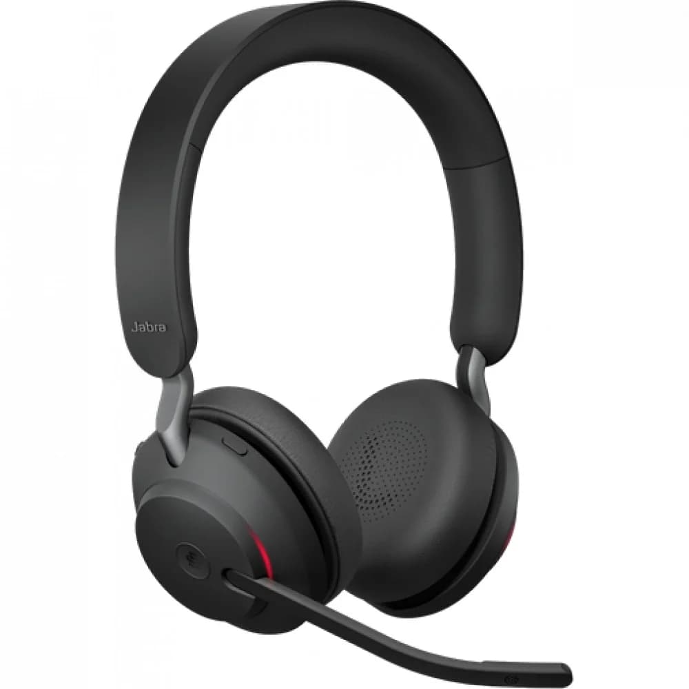Jabra Evolve2 65, Link380c MS Stereo Stand Black