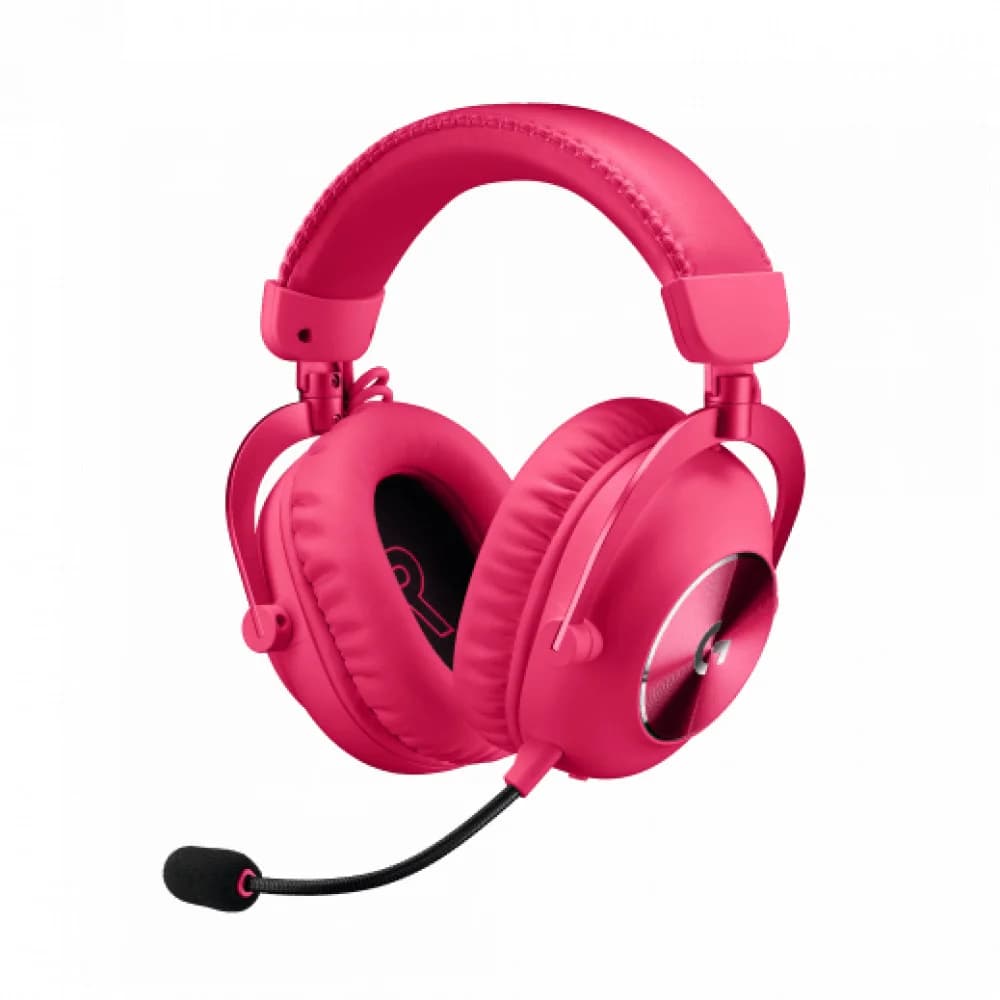LOGITECH G PRO X2 LIGHTSPEED Wireless Gaming Headset - Blue Mic - MAGENTA