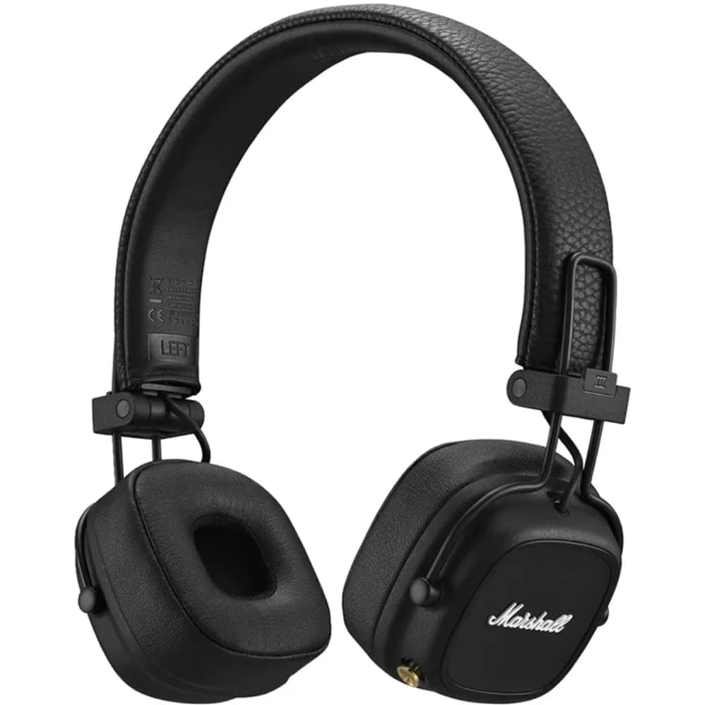Гарнитура накладные Marshall Major IV черный беспроводные bluetooth оголовье (1005773)