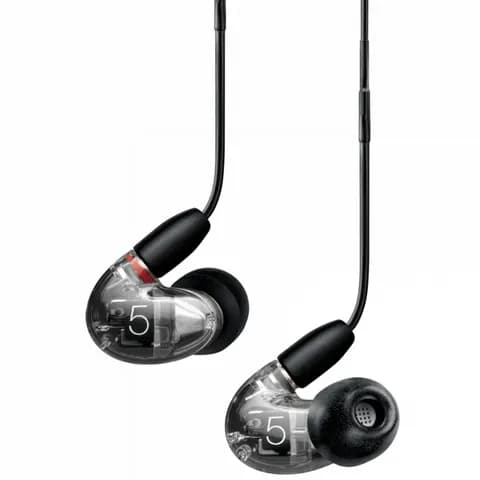 Наушники SHURE Внутриканальные проводные наушники Aonic 5 с гарнитурой, прозрачные
