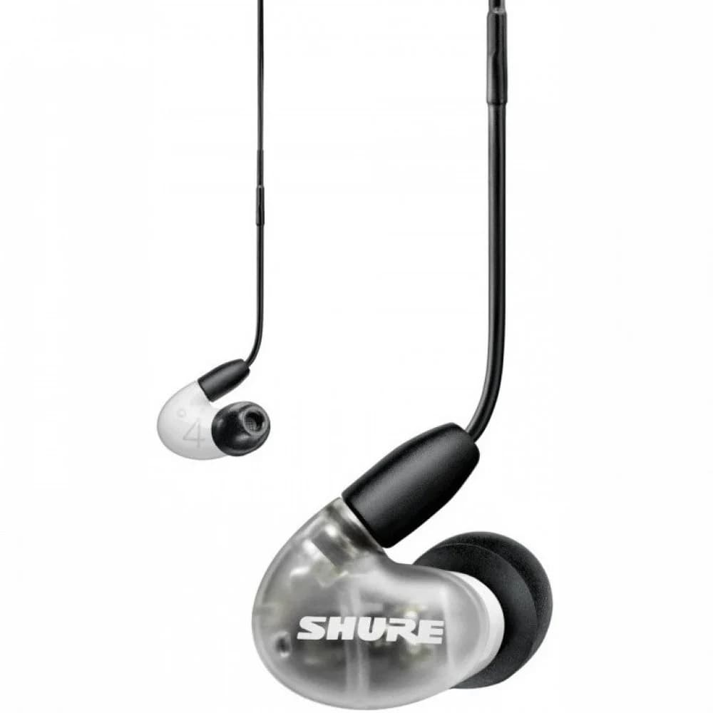 Наушники SHURE Внутриканальные проводные наушники Aonic 4 с гарнитурой, цвет белый