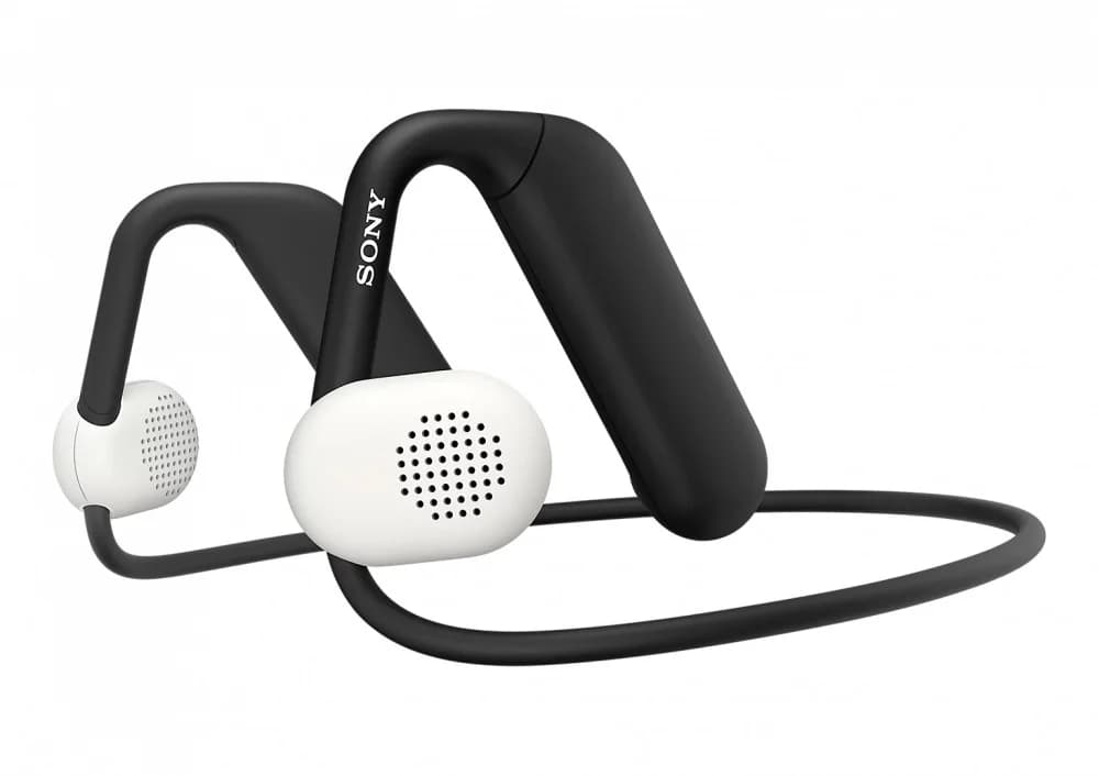 Наушники накладные Sony WI-OE610 черный беспроводные bluetooth нашейный держатель (WI-OE610/BQ E)