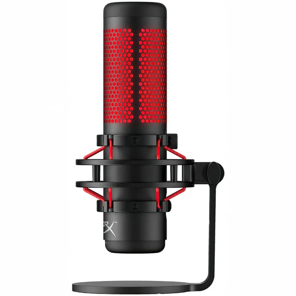 Микрофон, HyperX, 4P5P6AA, HX-MICQC-BK, QuadCast Standalon Microphone