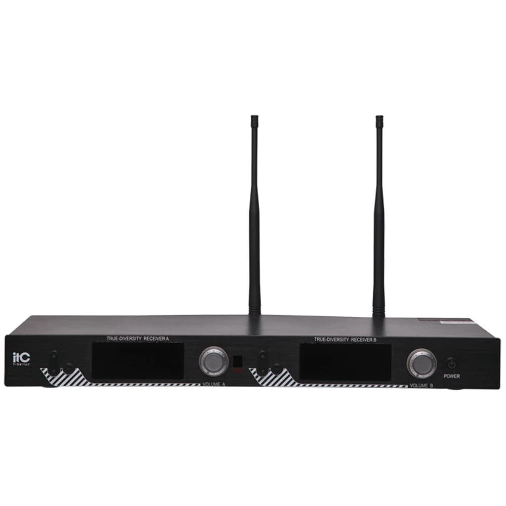 ITC T-521UT приёмник + 1 петличный +1 ручной микрофоны