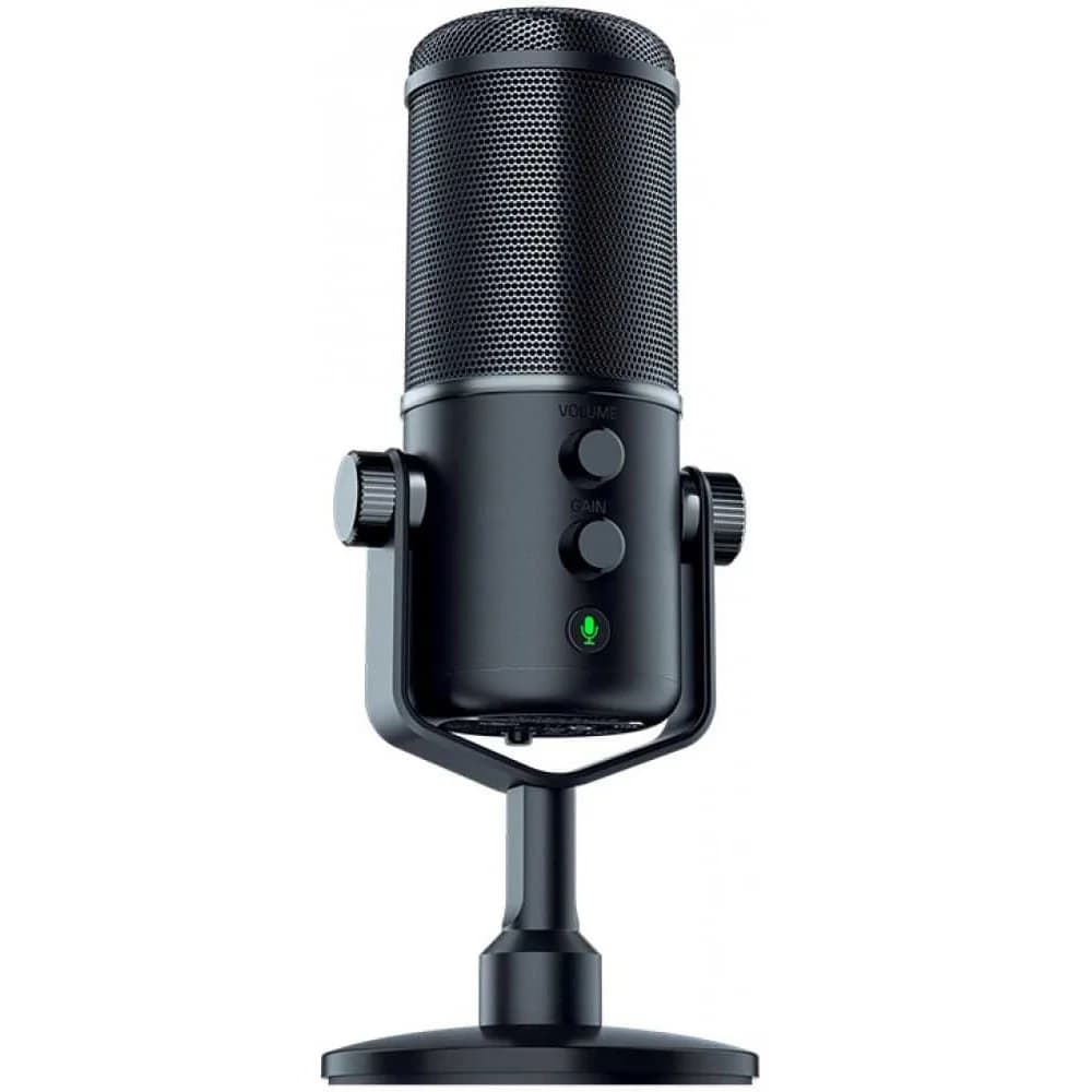 Микрофон проводной USB Razer Seiren Elite черный