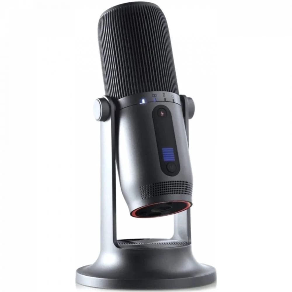Микрофон Thronmax M2-G Mdrill One Slate Gray 48Khz RGB конденсаторный, всенаправленный, Type C plug, 3.5mm, RGB