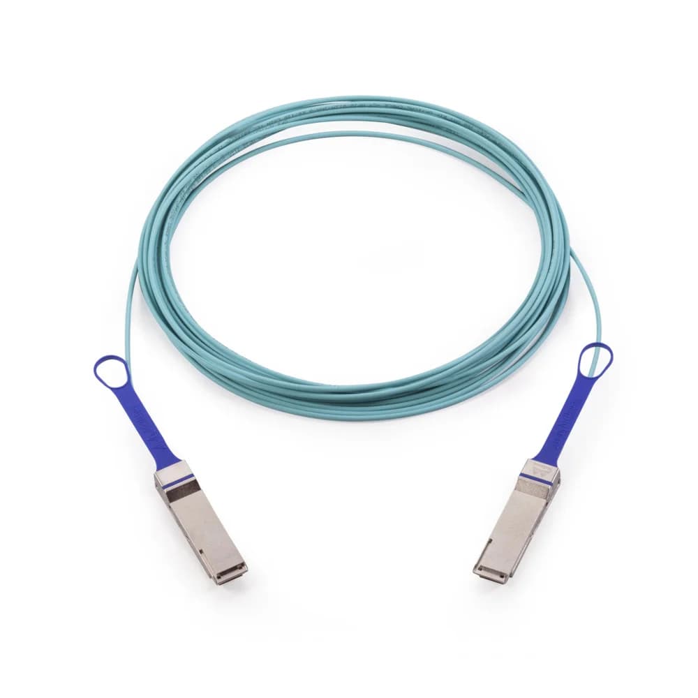 MFA1A00-E005 Mellanox® active fiber cable, VPI, up to 100Gb/s, QSFP28, 5 m
