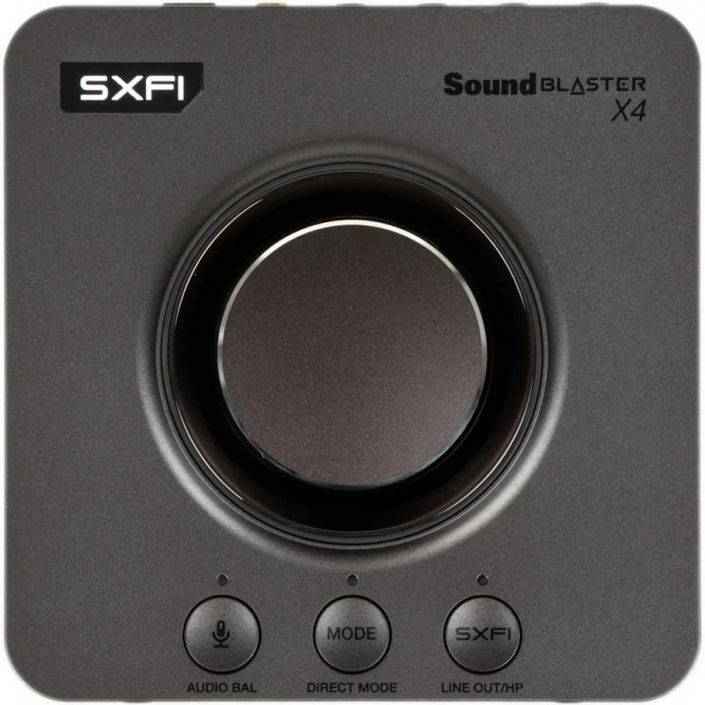 Звуковая карта Creative USB Sound Blaster X 4 WW (SB-Axx1) 7.1 Ret