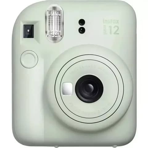Фотоаппарат моментальной печати FUJIFILM INSTAX MINI 12 BUNDLE СLEAR CASE + L20PK (MINT GREEN)