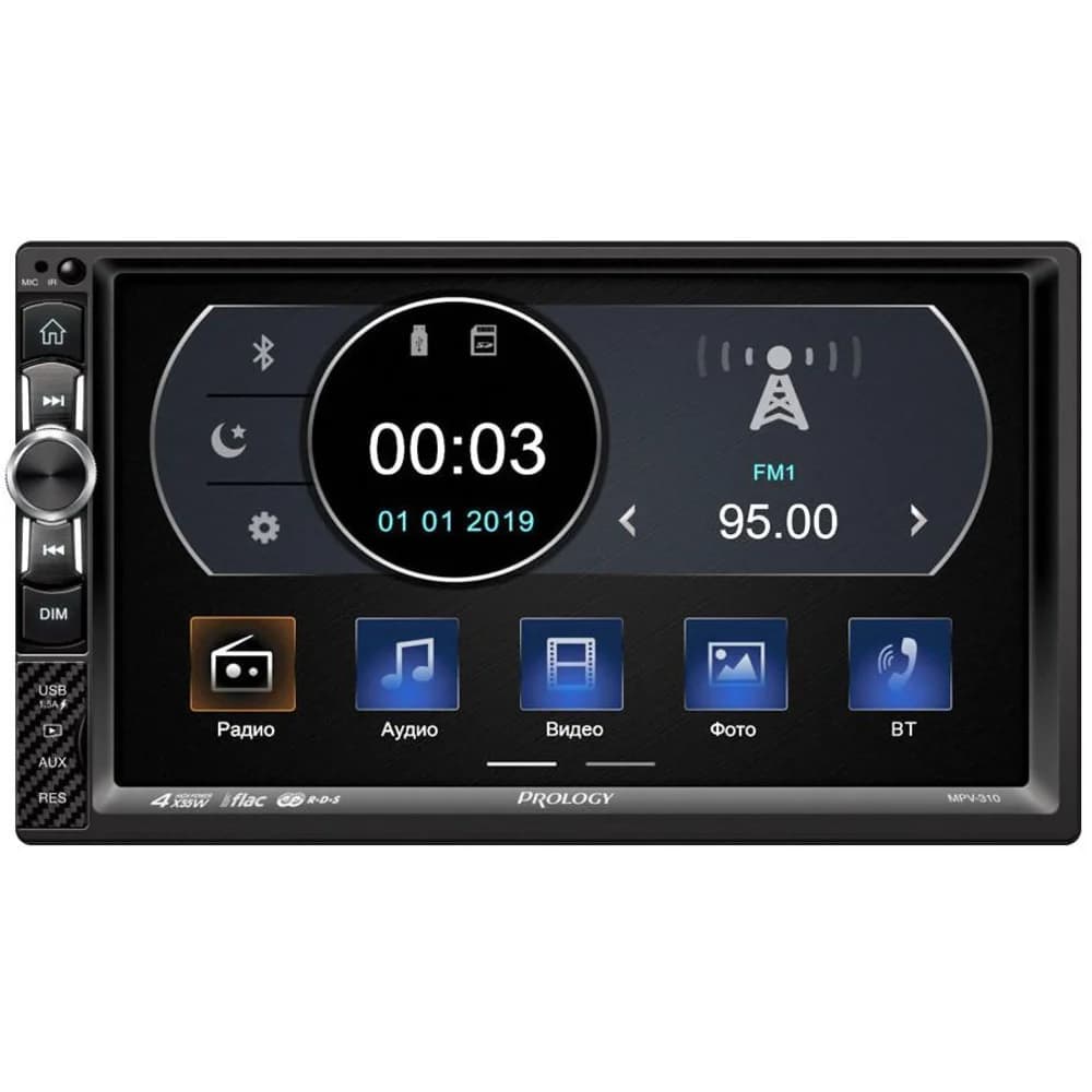 Автомагнитола Prology MPV-310 2DIN 4x55Вт