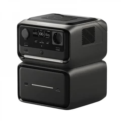 Зарядная станция EcoFlow River 3 Max Plus Wireless EU, 858Wh, 600W (1200W), 220-240V(50Hz/60Hz)