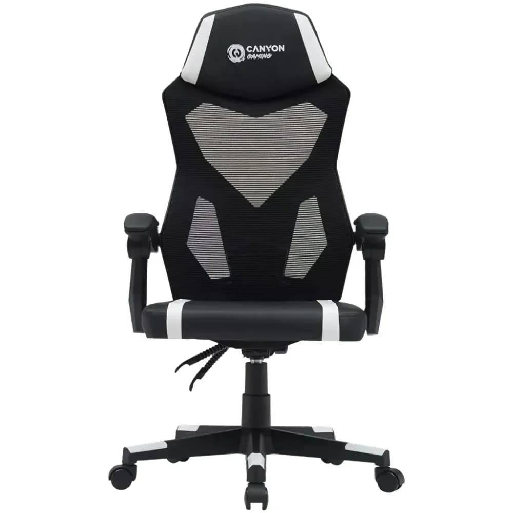 Игровое кресло CANYON CNE-MCH01W (Black-White)