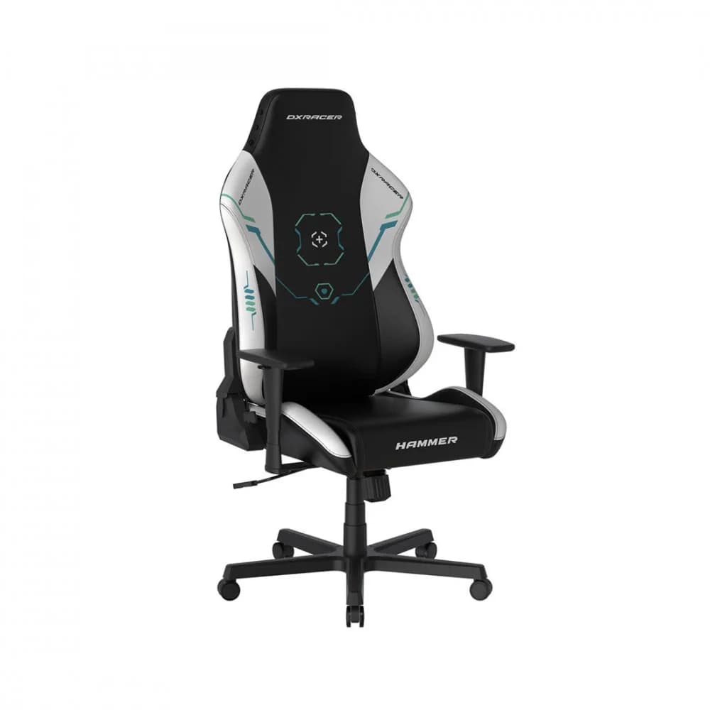 Игровое компьютерное кресло, DX Racer, GC/LHE23LTA/SITBETTERGAMELONGER, Hammer series, Грузоподъемность рек: 115 кг, Рекомендуемый рост: 190 см. Эко-кожа PU, Металлическая основа кресла, Механизм ка