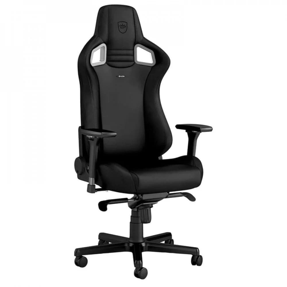 Игровое кресло Noblechairs EPIC Black Edition < Экокожа, подлокотник 4D, газлифт 4>