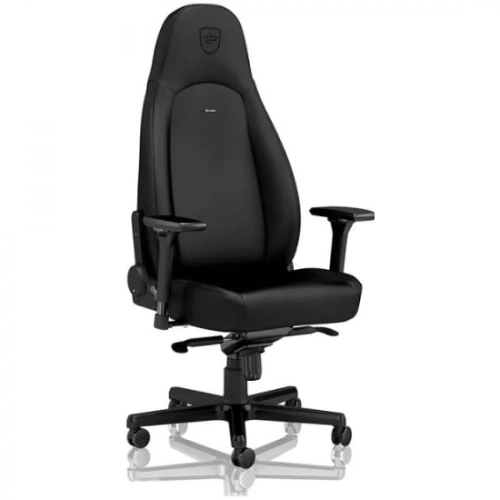 Игровое кресло Noblechairs ICON Black Edition < Экокожа, подлокотник 4D, газлифт 4>