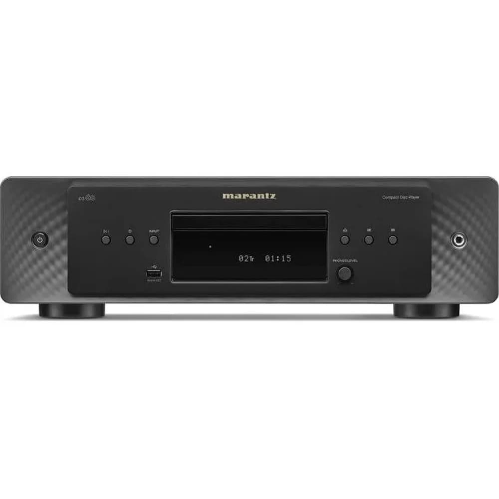 MARANTZ CD-проигрыватель CD50N ЧЕРНЫЙ CD плеер /сетевой стример, ЦАП ESS9028, воспроизведение CD: CD-Audio, CD-r/RW (WMA, MP3, AAC), USB-вход: совместимость с DSD 11,2 МГц и 384 кГц / 32 бит PCM, по