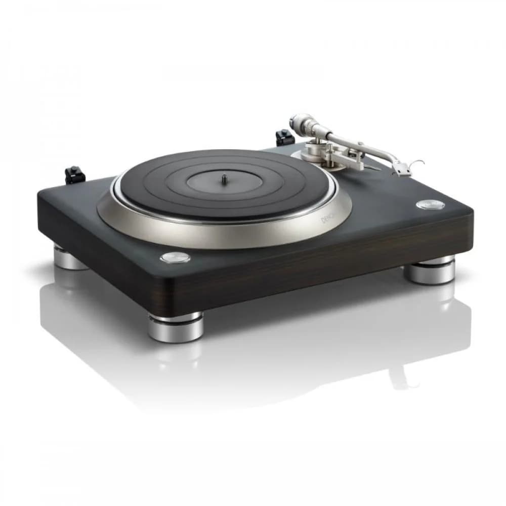 DENON Проигрыватель винила DP-3000 Флагманский проигрыватель премиум-класса с прямым приводом, тонарм алюминий S образный, MM/MC, стол МДФ с натуральным шпоном, 33/45/78,новая система управления дви