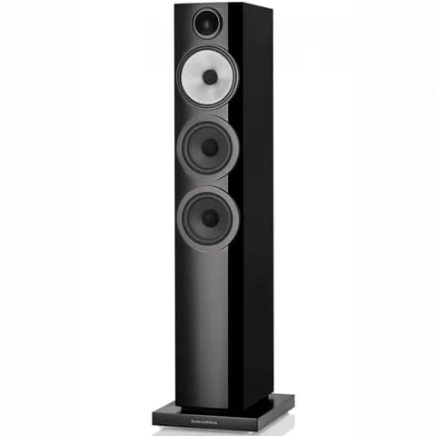 BOWERS & WILKINS Акустическая система 704 S3 Anniversary Edition ЧЕРНЫЙ (Пара) 3-полос. напольная АС с портом фазоинвертора Flowport , Диапазон частот 43Гц - 33кГц, Чувствительность 88дБ, Сопротивле