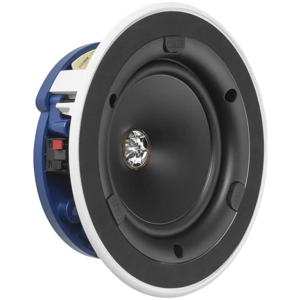 KEF Акустическая система Ci130.2CR БЕЛЫЙ EAN:637203215506 Встраиваемая акустика, мощность: 80 Вт, диапазон частот: 52 Гц - 20 кГц (± 6 дБ), чувствительность: 87 дБ, сопротивление: 8 Ом, габариты: 19
