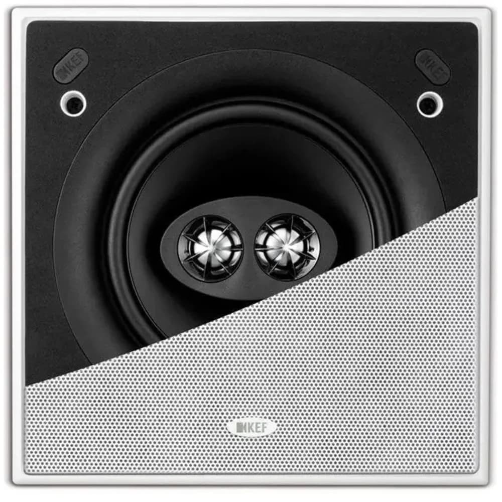 KEF Акустическая система Ci160CSds БЕЛЫЙ EAN:637203208768 Встраиваемая акустическая система, серия: Series Ci, мощность: 80 Вт, диапазон частот: 50 Гц - 20 кГц, чувствительность: 91 дБ, сопротивлени