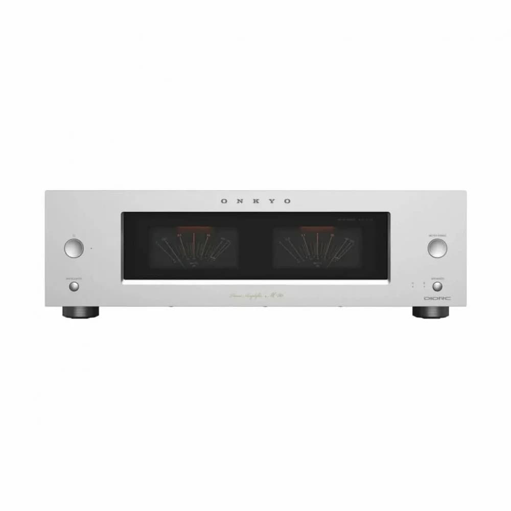 Onkyo Icon Series M-80 Stereo Power Amplifier, Silver