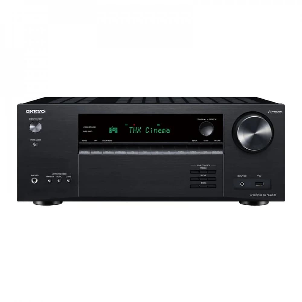 Onkyo TX-NR6100 7.2-Channel THX Certified AV Receiver,Black