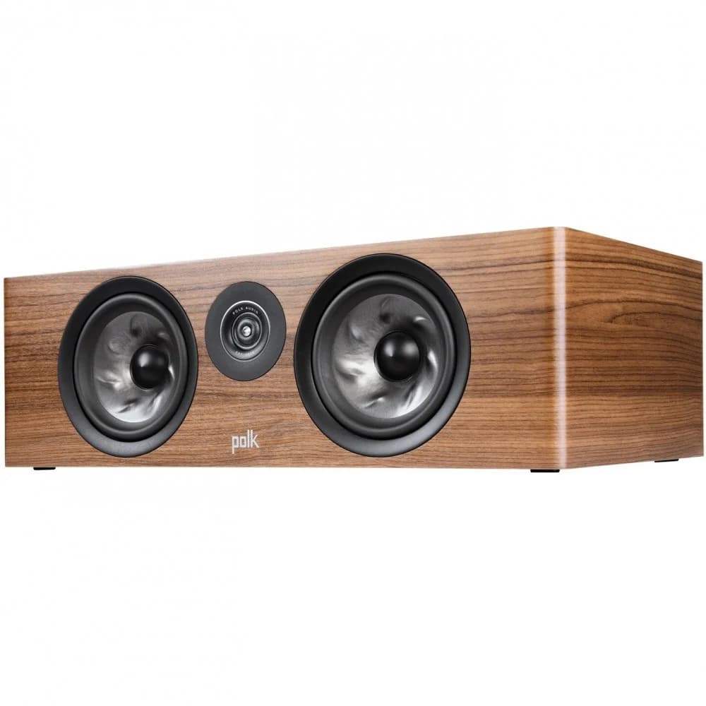 POLK AUDIO Центральный канал Reserve R400c КОРИЧНЕВЫЙ АС центр.канала, диапазон частот 36Гц - 50kГц, диапазон частот (-3дБ) 48Гц - 39kГц, реком.мощность усилителя 20 - 200Вт, чувствительность 89Дб,
