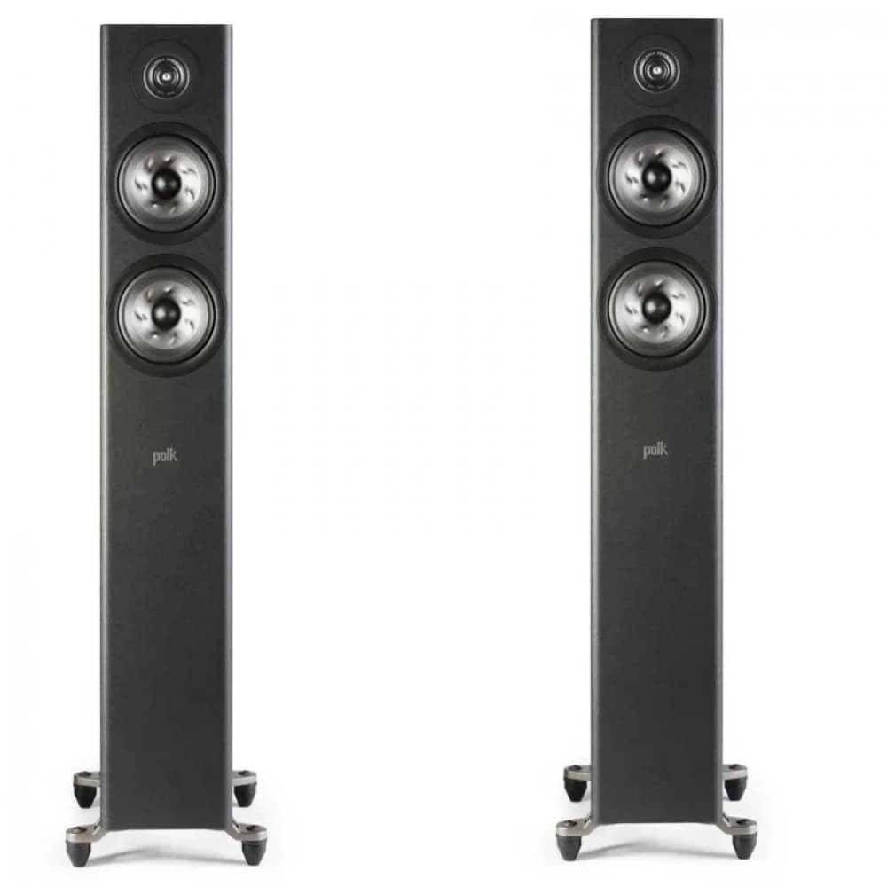 POLK AUDIO Акустическая система Reserve R500 ЧЕРНЫЙ (Пара) Напольная АС, динамиков - 3, полос - 2, чувствительность 87 дБ, импеданс 4 Ом, макс мощность усилителя 200 Вт (на канал, мин. — 25 Вт), Общ