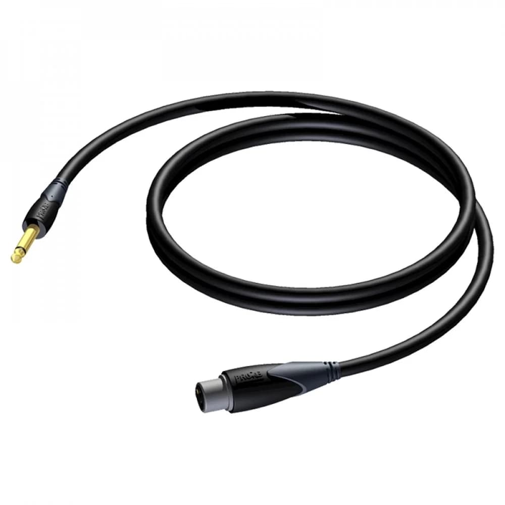 PROCAB Кабель CLA591/10 Кабель межблочный, Jack 6,3 мм (моно) - XLR (мама), 10 м. Медные проводники сечением 17 AWG (1 мм²). Гарантия: 5 лет. Производитель: PROCAB (Бельгия).