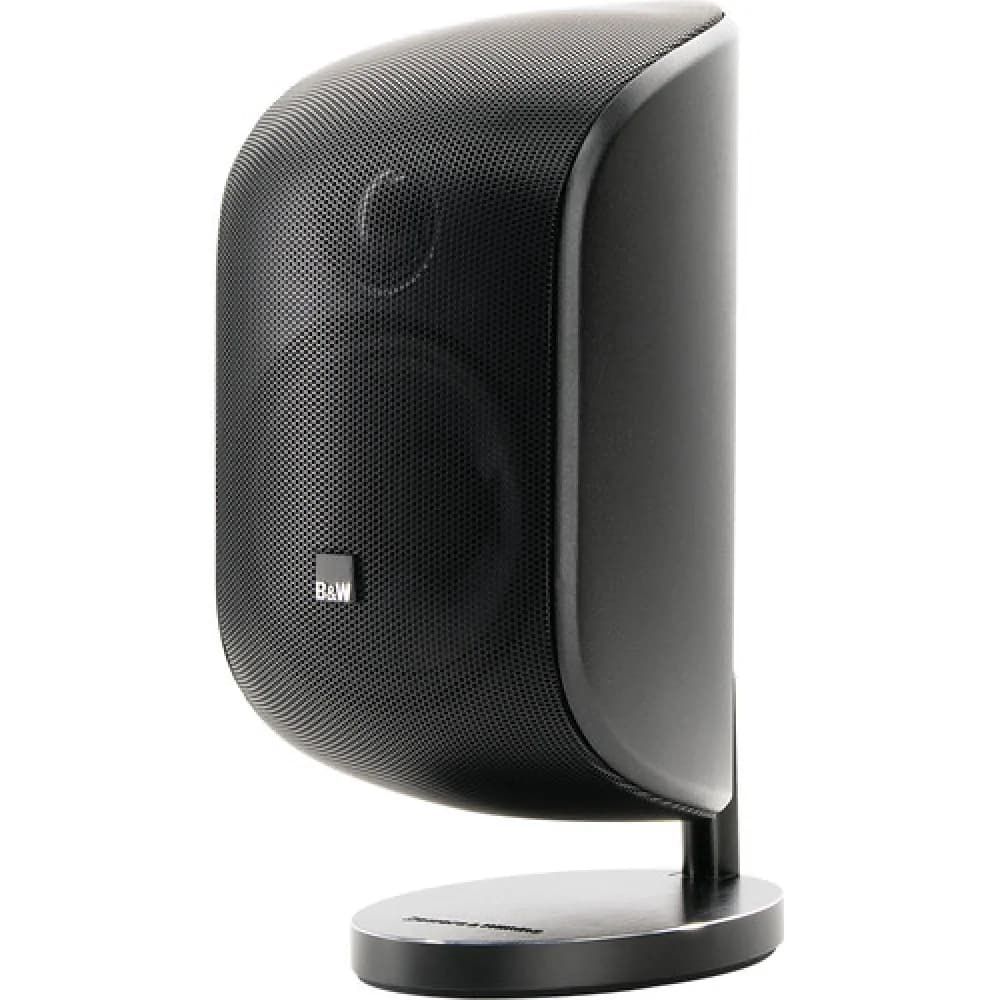 BOWERS & WILKINS Акустическая система M-1 ЧЕРНЫЙ Полочная акустика, сопротивление 8 Ом, диапазон 64 Гц – 23 кГц (±3 дБ), чувствительность 85 дБ, размеры 114х248х162 мм, вес 2,3 кг