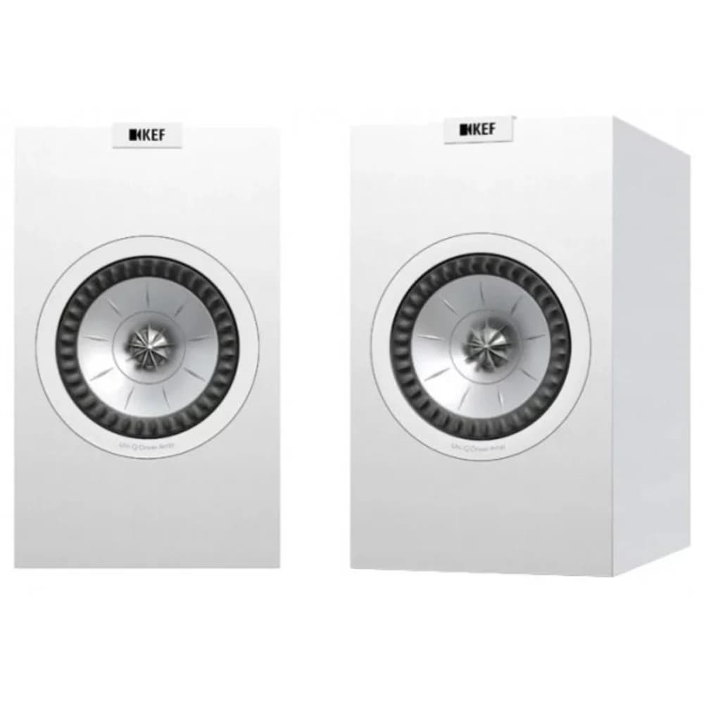 KEF Акустическая система Q150 БЕЛЫЙ EAN:637203215704 (Пара) 2-полосная полочная акустическая система с фазоинвертором. Uni-Q. Диапазон частот: 51 Гц-28 кГц. Мощность 10-100 Вт. Чувствительность 86 д