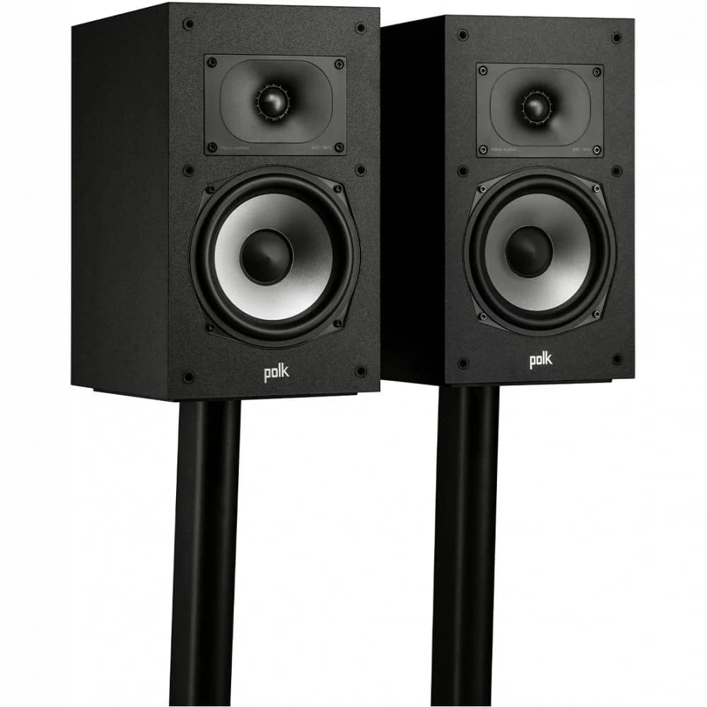 POLK AUDIO Акустическая система MXT20 ЧЕРНЫЙ (Пара) Полочная АС, мощность от 30 до 200 Вт, сопротивление: совместимость с 4 Ом и 8 Ом, частотный диапазон 38-40 000 Гц, Чувствительность 87 дБ, Частот