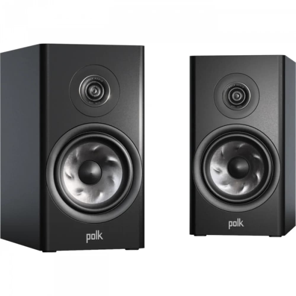 POLK AUDIO Акустическая система Reserve R200 ЧЕРНЫЙ (Пара) 2-полосная полочная АС, эксклюзивная технология глубоких басов X-Port, мощность 30Вт - 200Вт, диапазон частот 51Гц - 38кГц, сопротивление 4