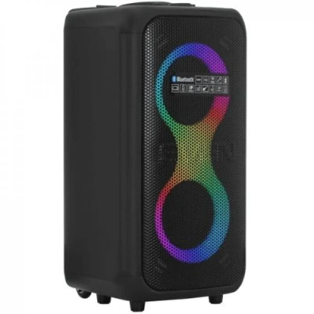 Колонка порт. Sven PS-1000 черный 160W 1.0 BT/3.5Jack 8000mAh (SV-022686)