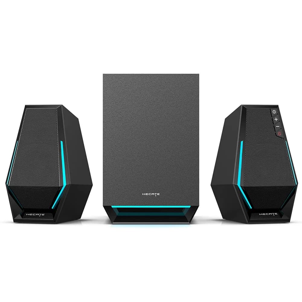 Акустическая система Bluetooth Edifier G1500 MAX Black <2.1, RMS 60Вт, 93Гц-20кГц, BT, USB>