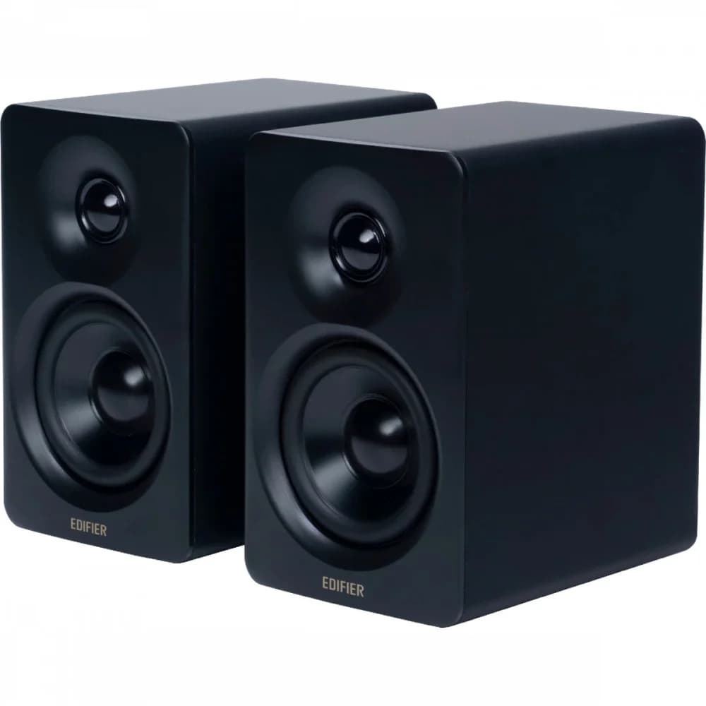 Колонки Edifier M60 (2.0), Black, 66Вт (2х15+2х18) RMS, 58Hz-40kHz, 85dB, BT, AUX, USB-C