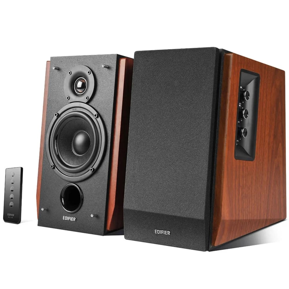 Колонки Edifier R1700BT 2.0 темное дерево 66Вт