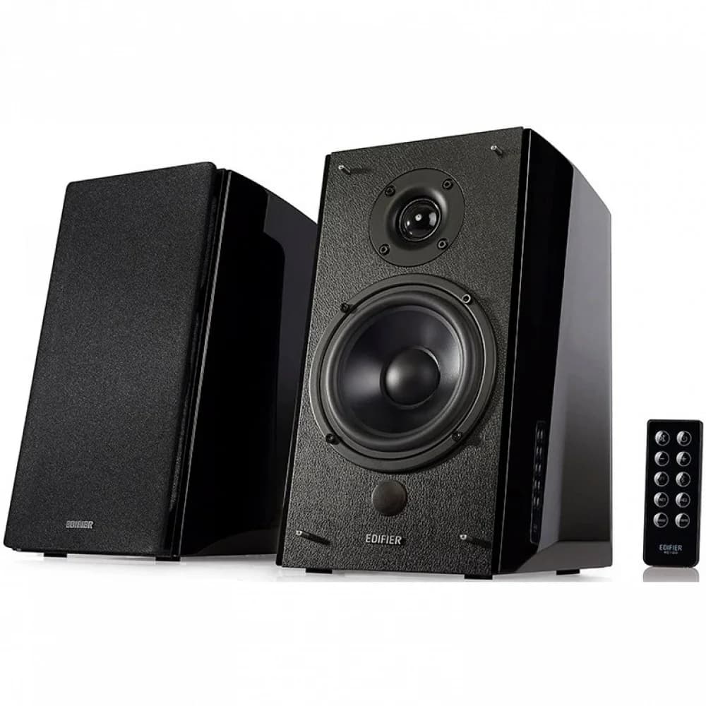 Колонки Edifier R2000DB, 120Вт(2х24+2х36) RMS, 50Hz-20kHz, RCA, BT, OPT, Black