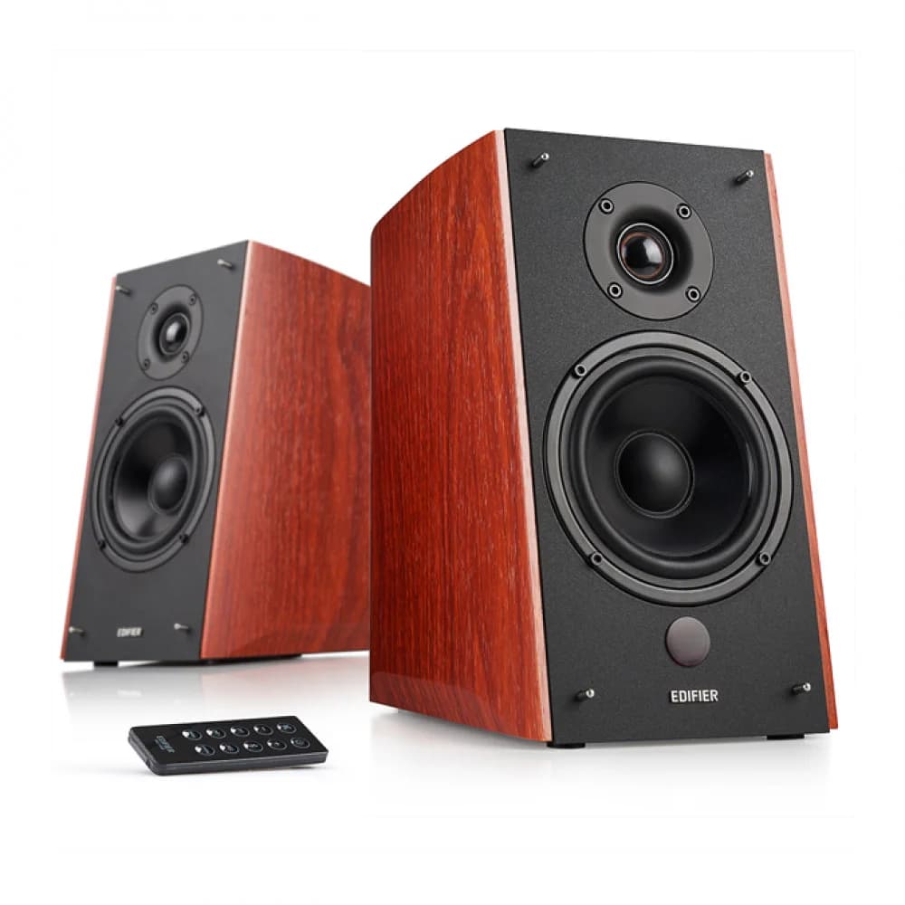 Акустическая система Bluetooth Edifier R2000DB Brown 2.0, RMS 120Вт, 50Гц-20кГц, BT, Пульт