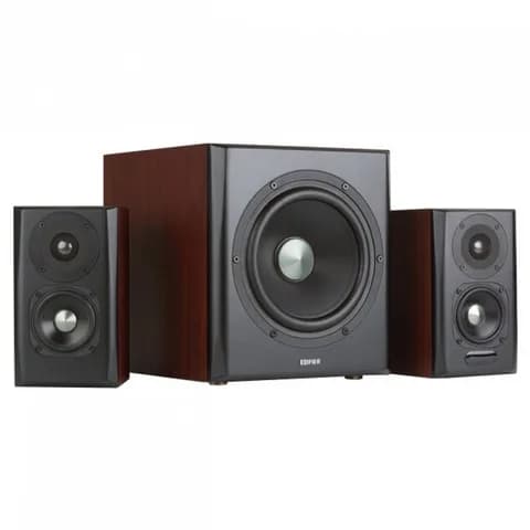Акустическая система Bluetooth Edifier S350DB Brown < 2.1, RMS 150ВТ, PC/AUX/OPT/COX/BT, Пульт>