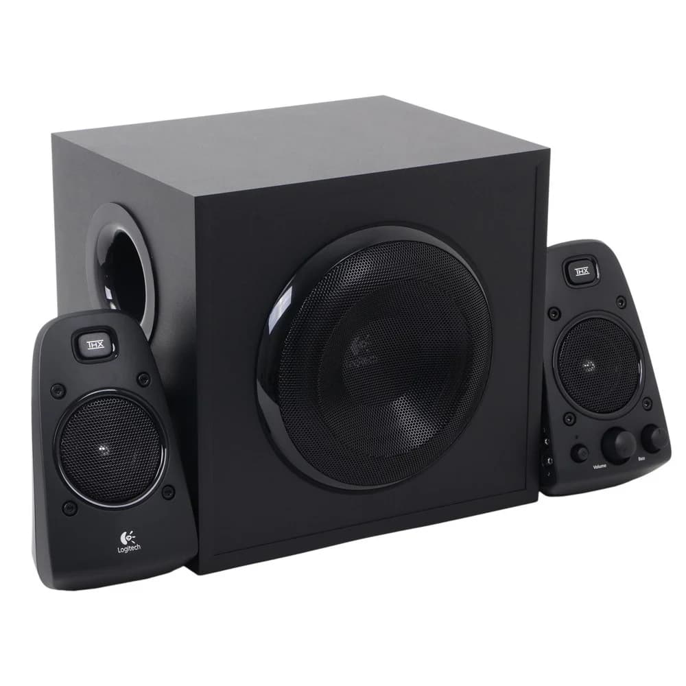 Speaker System 2.1 Logitech Z-623 black (2x35+130W, 35-20000Hz, line in/out, black)