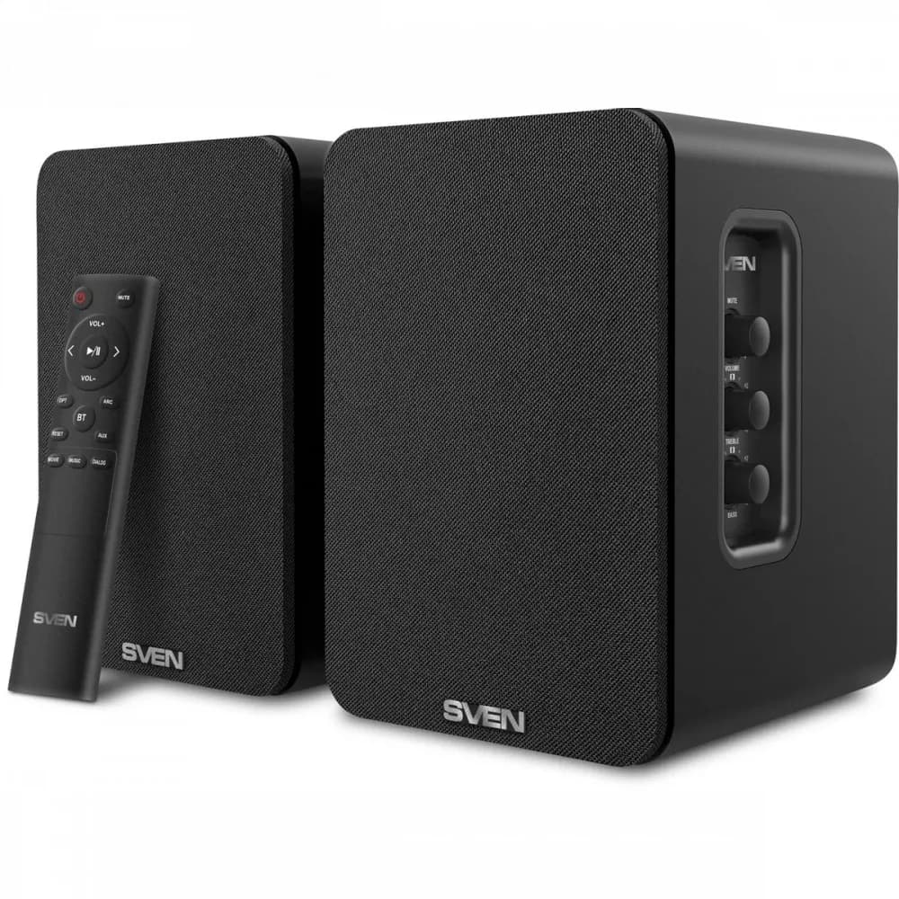 Колонки Sven АС SPS-830 2.0 черный 60Вт BT