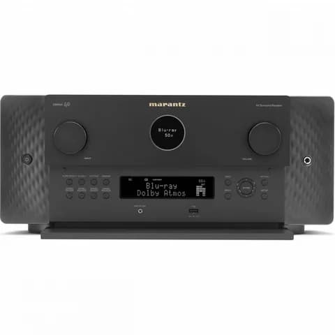 MARANTZ AV-Усилитель CINEMA40 ЧЕРНЫЙ АV-усилитель 9.4, 125 Вт на канал, Dolby Atmos, DTS:X и Auro-3D, 8K Ultra HD, и встроенным стримингом HEOS®, 7 входов и 3 выхода HDMI, AirPlay 2, 3 зоны, габарит