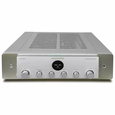 MARANTZ Усилитель MODEL50 СЕРЕБРО Премиальный стерео усилитель, мощность (8 / 4 Ohm RMS) - 70 W / 100 W, диапазон частот 10 Гц - 70 кГц, MM-фонокорректор, выход 6,3 мм для наушников, тороидальный тр