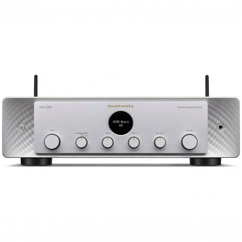 MARANTZ Усилитель MODEL50 ЧЕРНЫЙ Премиальный стерео усилитель, мощность (8 / 4 Ohm RMS) - 70 W / 100 W, диапазон частот 10 Гц - 70 кГц, MM-фонокорректор, выход 6,3 мм для наушников, тороидальный тра