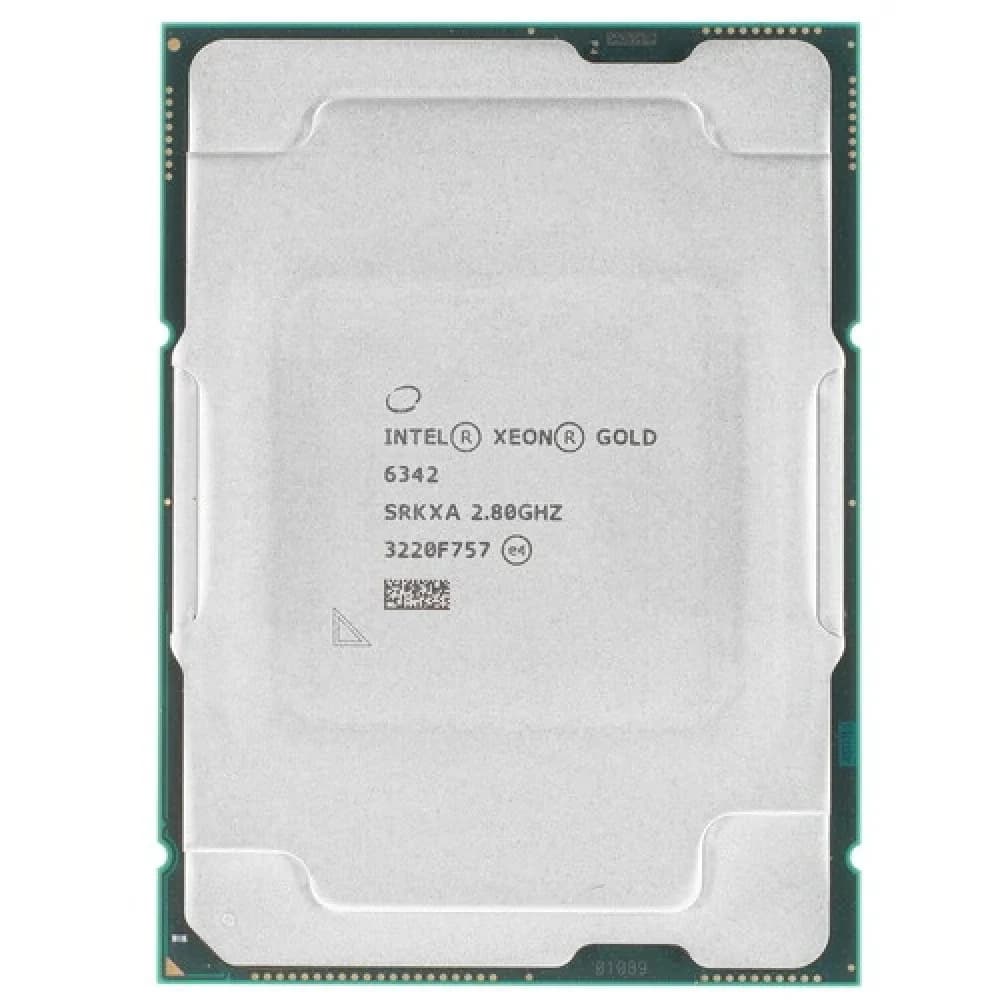 Intel Xeon Gold 6342 Processor (2.8GHz, 24C, 36M, 11,2 GT/s, 230W, Turbo, HT) DDR4 3200- Kit