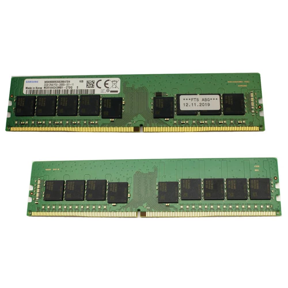 32GB (1x32GB) 2Rx8 DDR4-2666 U ECC