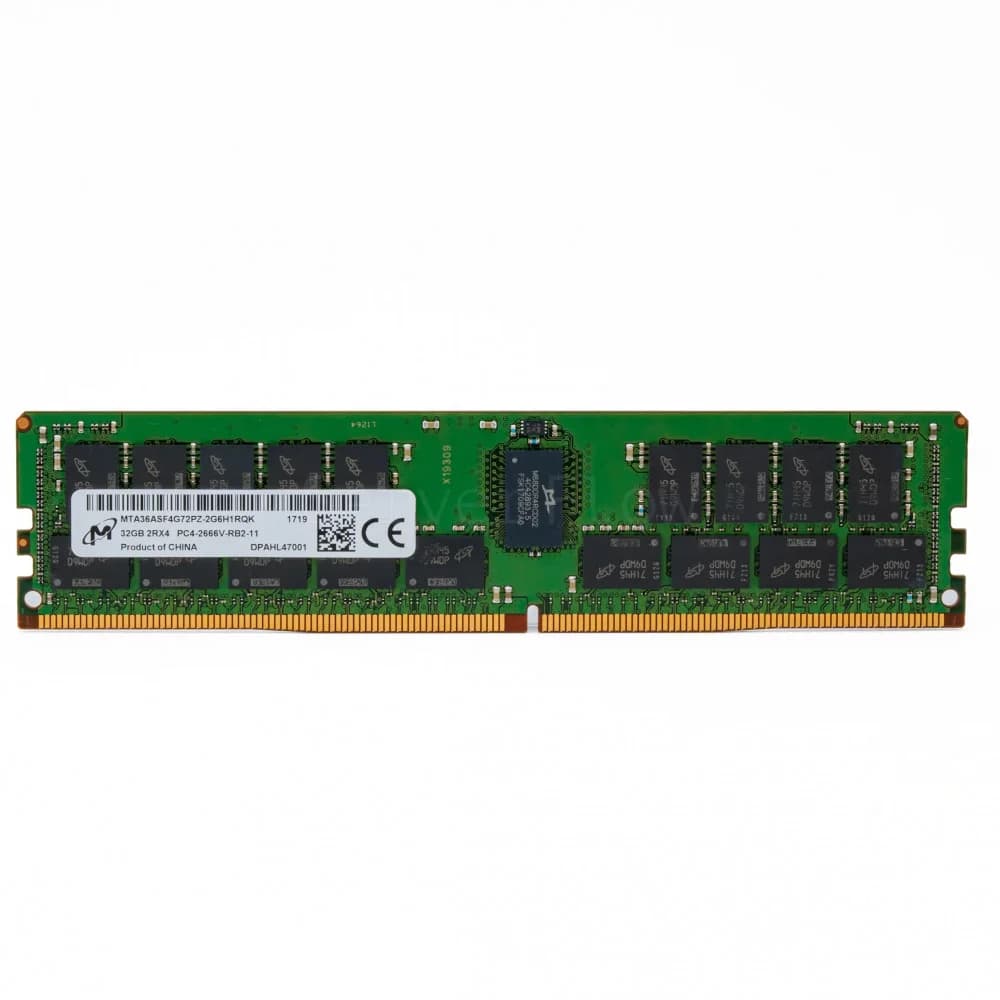 Оперативная память 32GB DDR4 2Rx4 3200AA-R RDIMM (Micron) NEW,